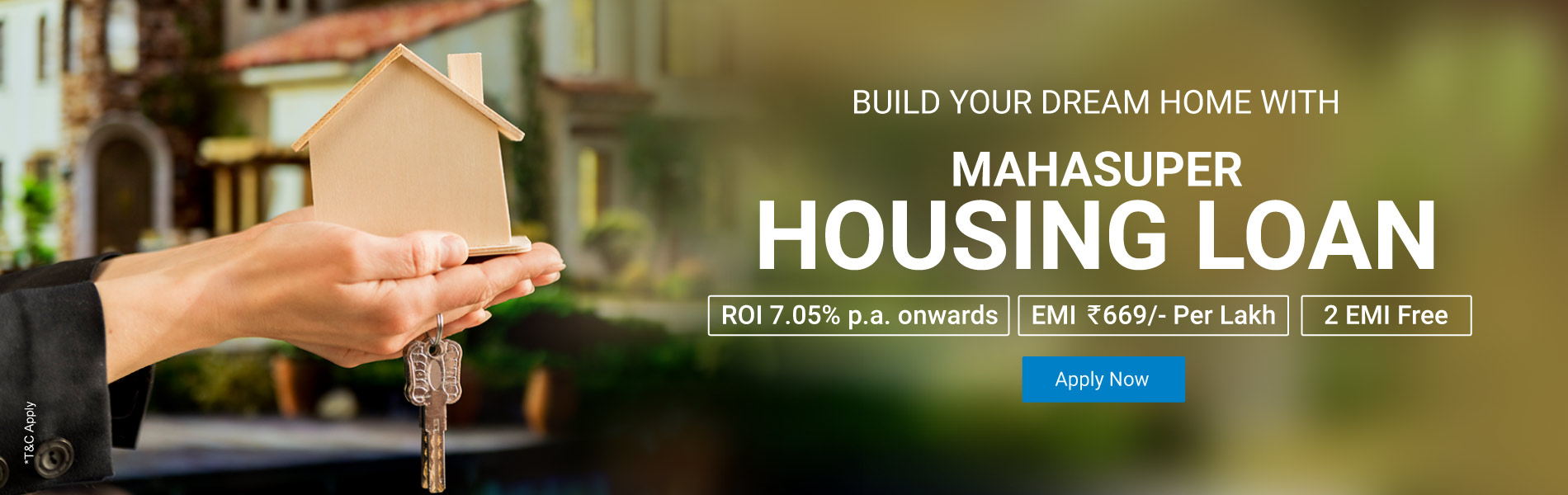 i want to apply for home loan